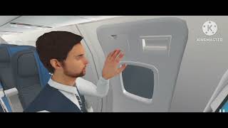 Air Safety world ERJ 140 VS A320 Life best Five Night at Freddys Instrumental 1 💵💸 Gameplay [upl. by Wendi]