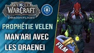 World Of Warcraft 1017  Prophétie de Velen érédar manari rejoignent les draenei game movie [upl. by Abbe672]