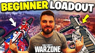 Warzone Beginner Loadout  NEW BEST STARTER LOADOUT for Beginners to WIN Warzone Loadout Guide [upl. by Aihsenor]