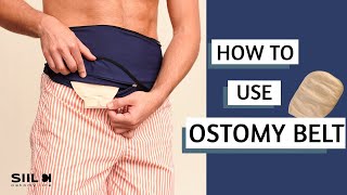 How to Change your Ostomy Bag BELT  Innovation in Ostomy Bag Covers [upl. by Suoicerpal]