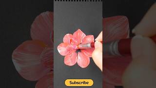 Flower painting 🌸painting shortvideo art ytshorts [upl. by Nnaeitak915]