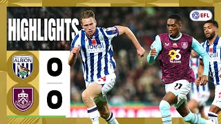 HIGHLIGHTS  West Bromwich Albion 00 Burnley  EFL Championship  081124 [upl. by Oliric]