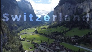 Stunning Switzerland Cinematic video with the name of locations 4K [upl. by Nihcas]