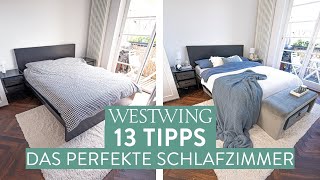 Schlafzimmer gestalten  13 Ideen zum Thema Schlafzimmer einrichten [upl. by Aicilanna]