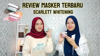 Review Masker Scarlett Whitening Herbalism Mugwort Mask  Seriously Soothing amp Hydrating Gel Mask [upl. by Tibbetts]