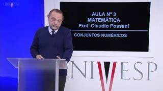 Matemática  Aula 3  Conjuntos Numéricos [upl. by Sadye]