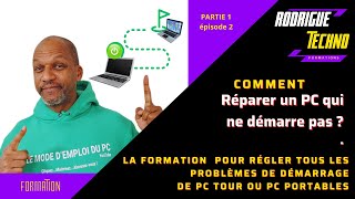 Comment réparer un pc qui ne démarre pas  épisode 2 [upl. by Koetke542]