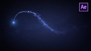 After Effects Tutorial  Magic Particle [upl. by Xaviera]