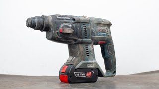 Bosch GBH 180Li Cordless Rotary Hammer Drill Repair Maintenance Refurbishment [upl. by Atinrehs426]