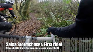 Salsa Stormchaser project build First Ride Review [upl. by Ibbison]