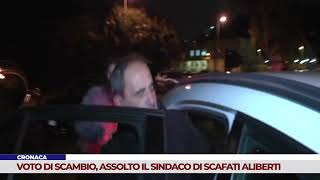 CRONACA VOTO DI SCAMBIO ASSOLTO IL SINDACO DI SCAFATI ALIBERTI [upl. by Adniuqal]