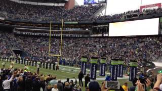 Seattle Seahawks Intro vs New York Giants 1192014 [upl. by Dalury]