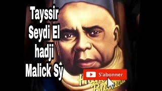 TAISSIR SEYDI EL HADJI MALICK SY [upl. by Ezarra]