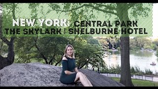 NEW YORK Central Park  The Skylark  Shelburne Hotel [upl. by Waers582]