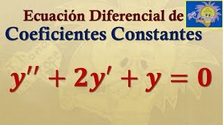 👩‍🏫 ECUACIÓN DIFERENCIAL de coeficientes constantes SEGUNDO ORDEN HOMOGÉNEA  Juliana la Profe [upl. by Ximenes]