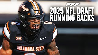 Best Running Backs in the 2025 NFL Draft  PFF [upl. by Idurt]