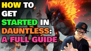 DAUNTLESS Gameplay Free to Play Monster Hunter [upl. by Viva]