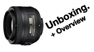 Nikon 35mm f18 G Unboxing amp Overview [upl. by Tarrel312]