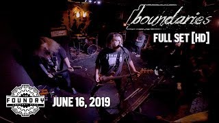 Boundaries  Full Set HD  Live at The Foundry Concert Club [upl. by Froehlich]