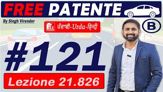 Patente B in Punjabi 20242025 Free  Episode 121 Lecture 21826 to 21831 [upl. by Larochelle]