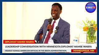 Leadership Conversation With Minnesota Diplomat Hamse Warfa in Minneapolis MN [upl. by Angeli]