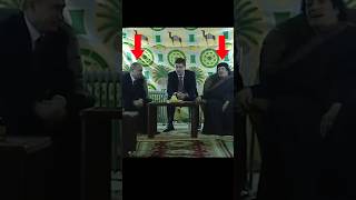 Poutine et Kadhafi dans une tente en Libye shortsvideo [upl. by Juliette]