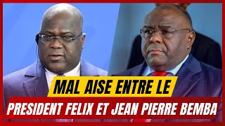 MAL AISE ENTRE LE PRESIDENT FELIX ET JEAN PIERRE BEMBA [upl. by Ojahtnamas974]