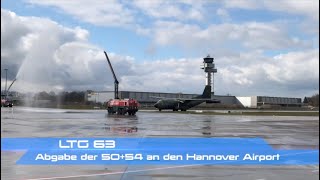 Abgabe der Transall 5054 an den Hannover Airport 2019 [upl. by Bevan]