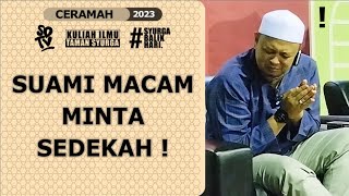 SYAMSUL DEBAT  SUAMI MACAM MINTA SEDEKAH [upl. by Isolda744]