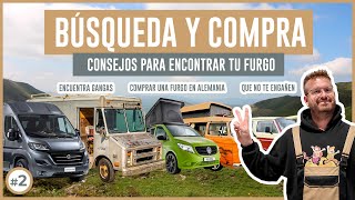 COMPRAR FURGONETA CAMPER SEGUNDA MANO ✅  TIPS para ESPAÑA e importar de ALEMANIA  Camperización 2 [upl. by Emlynn]