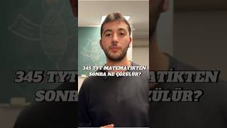 345 TYT matematikten sonra ne çözülür yks2025 kitapönerisi tytmatematik pakfilizkitabevi [upl. by Agbogla771]