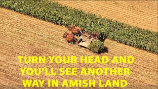 Chopping Silage in AMISH LANDMany Different Methods are Used to Fill Silos Bunkers and Bags [upl. by Annoid]