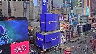 Times Square 1540 Broadway View Live [upl. by Laeira]