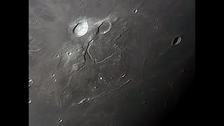 Ballade sur la Lune avec un dobson 6 pouces et une caméra Bresser Mikrokular full HD 2022 [upl. by Archer]