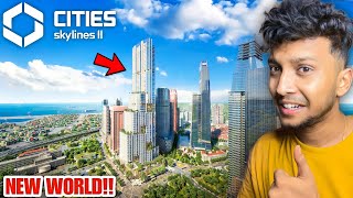 BUILDING THE MOST BEAUTIFUL CITY IN THE WORLD 😍 CITY SKYLINE 2  Part 1 [upl. by Antsirhc]