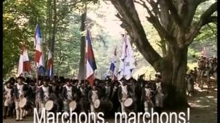 National Anthem of France Troops of Marseille 1793 Lyrics GERENFR [upl. by Enovahs]