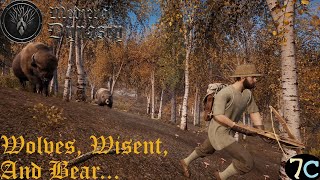 Wolves Wisent and Bear  Medieval Dynasty  Fall 5 [upl. by Desma]