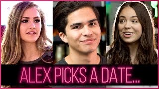 Alex Aiono Claudia Sulewski  Mel Joy triple date at a rollerskating rink [upl. by Atiniuq]