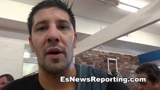 adrien broner vs john molina jm on meeting broner face to face  EsNews boxing [upl. by Casmey876]