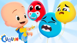 What’s wrong with the baby balloons  Cleo amp Cuquin Educational Videos for Children [upl. by Queston]