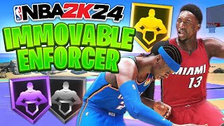 BEST DEFENSIVE BADGES for LOCKDOWNS in NBA 2K24  NEVER SLIDE on DEFENSE NBA 2K24  GET EASY STEALS [upl. by Aikyn]