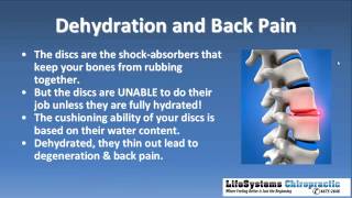 Dehydration Can Cause Back Pain [upl. by Wahlstrom]