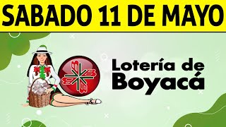 Resultados Lotería de BOYACÁ del Sábado 11 de Mayo de 2024 PREMIO MAYOR 😱💰🚨 [upl. by Ailugram]