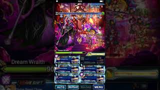 FFBE  Clash of Wills Dream Wraith Fire Team Rank 1 Clear [upl. by Zanahs]