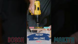 18 Volt Matkap Çeşitleri Tahta Challenge [upl. by Anrapa485]