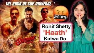 Singham Again Movie REVIEW  Deeksha Sharma [upl. by Urbannal]