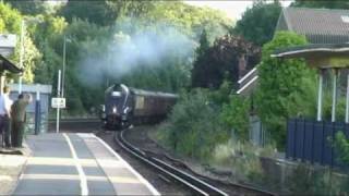 steam train at speed 74 [upl. by Htrag419]