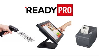 Vendita al banco con Touch screen Lettore barcode e Registratore di cassa  Ready Pro [upl. by Pacificas]