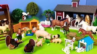 Discover Farm Animal Names for Kids Toddlers Preschoolers [upl. by Lobell]