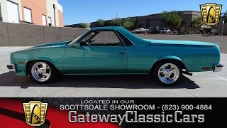 1986 GMC Caballero Gateway Classic Cars of Scottsdale 165 [upl. by Ndnarb831]